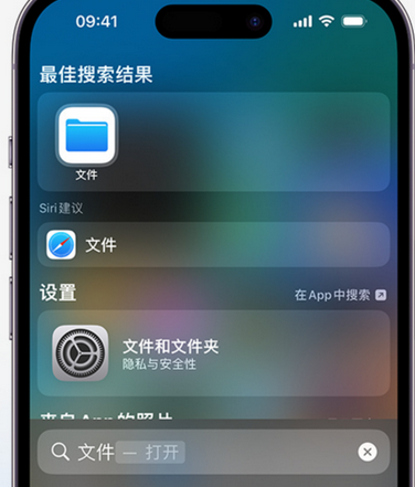 黄山apple维修中心分享iPhone文件应用中存储和找到下载文件 